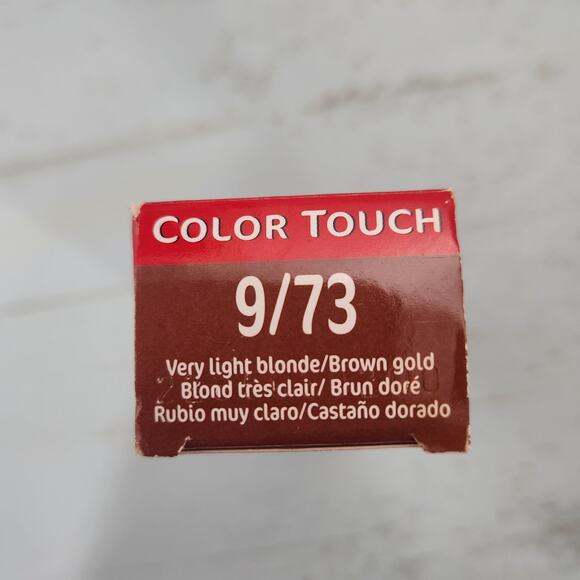 Wella Color Touch 9/73 Very Light Blonde/Brown Gold Demipermanent Hair Color 2oz - Picture 2 of 5
